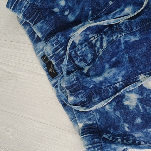 ♥️Bundle Only♥️ VOLCOM TIE DYE Light Weight Blue Jean 100% Cotton Shorts - Picture 9 of 10